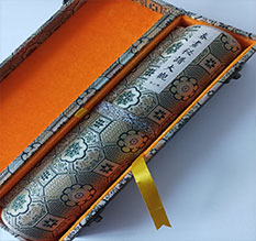 江津书画装裱案例